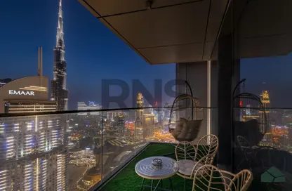 شقة - 2 غرف نوم - 2 حمامات للايجار في بوليفارد بوينت - وسط مدينة دبي - دبي