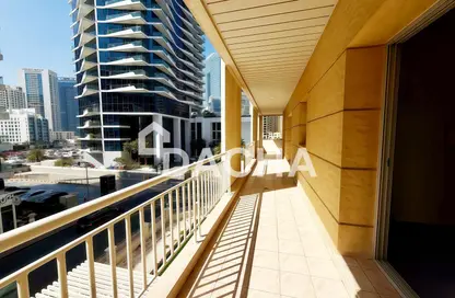 شقة - 2 غرف نوم - 3 حمامات للايجار في مارينا ويست سايد - دبي مارينا - دبي