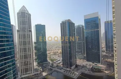 شقة - غرفة نوم - 2 حمامات للايجار في خور الجميرا 1 - (JLT) مجمع X - أبراج بحيرات الجميرا - دبي