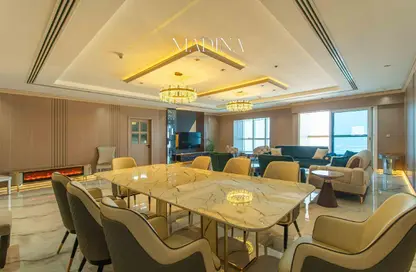 Apartment - 4 Bedrooms - 5 Bathrooms for rent in Elite Residence - Dubai Marina - Dubai