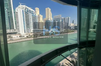 Apartment - 2 Bedrooms - 2 Bathrooms for rent in Panoramic Tower - Dubai Marina - Dubai