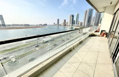 Apartment - 3 Bedrooms - 4 Bathrooms for rent in Al Mamzar - Sharjah - Sharjah