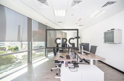 Office Space - Studio - 1 Bathroom for rent in North Tower - Emirates Financial Towers - DIFC - Dubai
