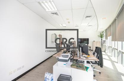 Office Space - Studio - 1 Bathroom for rent in North Tower - Emirates Financial Towers - DIFC - Dubai