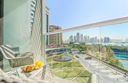 Apartment - Studio - 1 Bathroom for rent in Seven Palm - Palm Jumeirah - Dubai