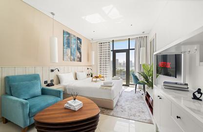Apartment - Studio - 1 Bathroom for rent in Seven Palm - Palm Jumeirah - Dubai