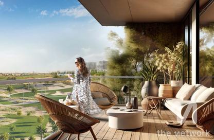 Apartment - 1 Bedroom - 2 Bathrooms for sale in Golf Greens 1 Tower B - Golf Greens 1 - Golf Greens - Damac Hills - Dubai