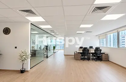 Office Space - Studio - 1 Bathroom for rent in The Exchange - Business Bay - Dubai