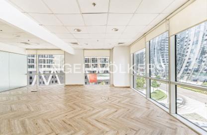 Office Space - Studio - 1 Bathroom for rent in Bay Square Building 12 - Bay Square - Business Bay - Dubai