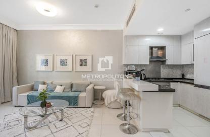 Apartment - 1 Bedroom - 2 Bathrooms for rent in Damac Maison Dubai Mall Street (The Signature) - Burj Khalifa Area - Downtown Dubai - Dubai