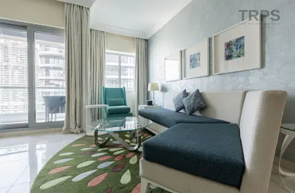 Apartment - 1 Bedroom - 2 Bathrooms for rent in Damac Maison Mall Street - Downtown Dubai - Dubai