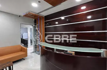 Office Space - Studio - 1 Bathroom for rent in Almas Tower - Jumeirah Lake Towers - Dubai