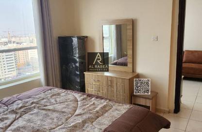 Apartment - 1 Bedroom - 1 Bathroom for rent in Abna Saqer Building - Al Hamidiya 1 - Al Hamidiya - Ajman