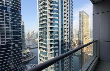 Apartment - 1 Bedroom - 2 Bathrooms for rent in Bay Central Tower Central - Bay Central - Dubai Marina - Dubai