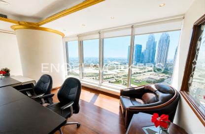 Office Space - Studio - 1 Bathroom for rent in Churchill Executive Tower - Churchill Towers - Business Bay - Dubai