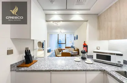 شقة - غرفة نوم - 2 حمامات للايجار في وان اوف وان لاكشري ريزيدنيس - الخليج التجاري - دبي