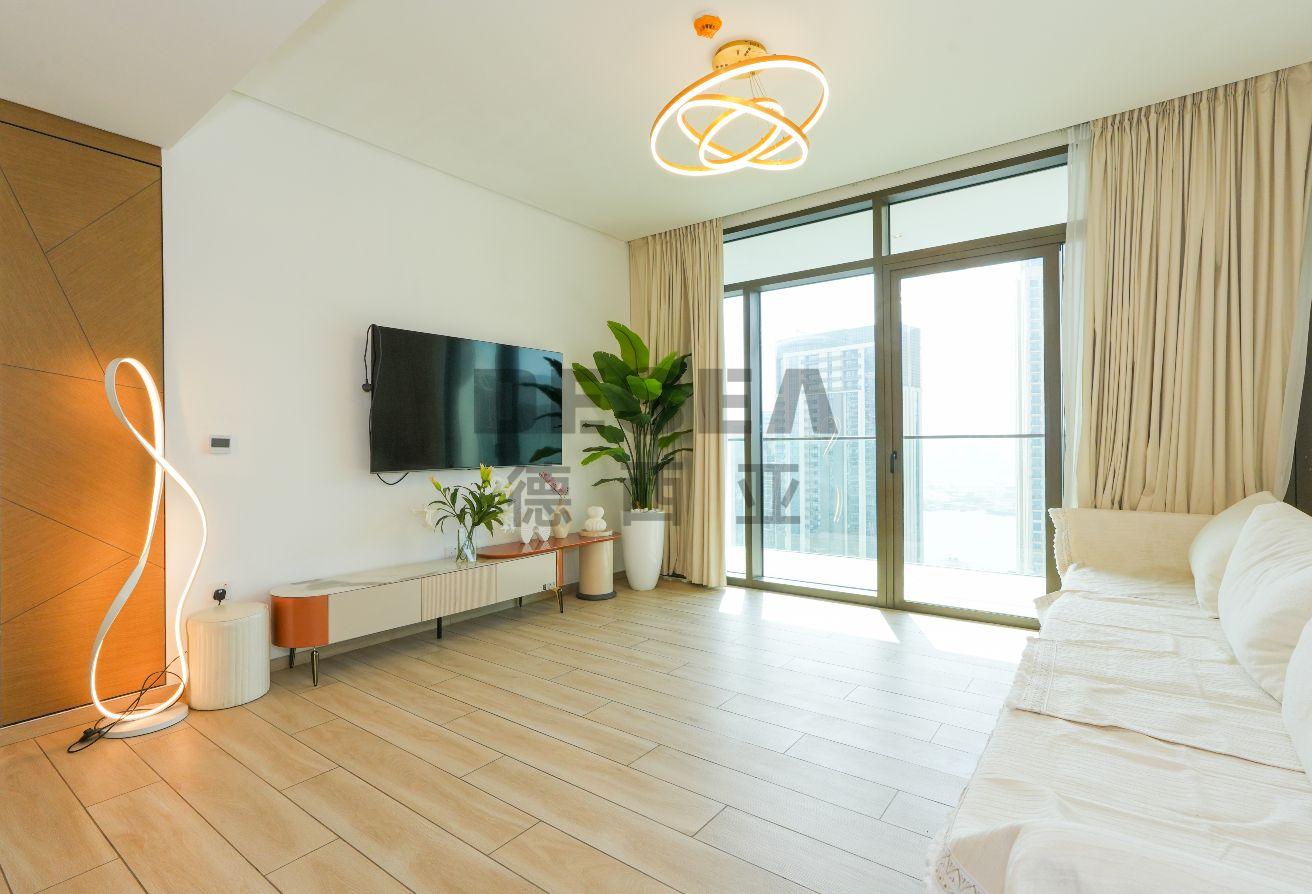 Vacant | Burj and Sea Views | Fully Furnished