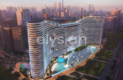 Apartment - 1 Bedroom - 1 Bathroom for sale in Binghatti Aquarise - Business Bay - Dubai