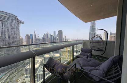 Apartment - 3 Bedrooms - 4 Bathrooms for rent in Burj Vista Tower 1 - Burj Vista - Downtown Dubai - Dubai