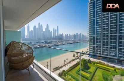 Apartment - 1 Bedroom - 2 Bathrooms for rent in Palace Beach Residence Tower 1 - Palace Beach Residence - EMAAR Beachfront - Dubai Harbour - Dubai