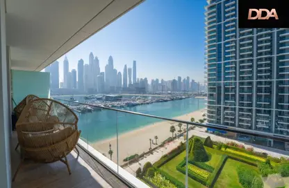 شقة - غرفة نوم - 2 حمامات للايجار في برج Palace Beach ريزيدنس 1 - بالاس بيتش ريزيدنس - إعمار بيتشفرونت - دبي هاربور - دبي