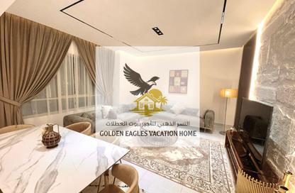 Apartment - 1 Bedroom - 2 Bathrooms for rent in Beach Tower 1 - Al Khan Lagoon - Al Khan - Sharjah Apartment - 1 Bedroom - 2 Bathrooms for rent in Beach Tower 1 - Al Khan Lagoon - Al Khan - Sharjah