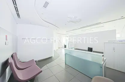Office Space - Studio - 1 Bathroom for rent in Almas Tower - Jumeirah Lake Towers - Dubai