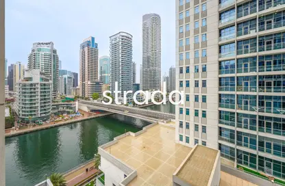 شقة - 2 غرف نوم - 3 حمامات للايجار في رصيف المينا - مارينا وارف - دبي مارينا - دبي