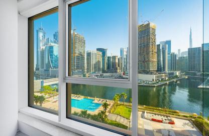 Office Space - Studio - 2 Bathrooms for rent in Churchill Executive Tower - Churchill Towers - Business Bay - Dubai