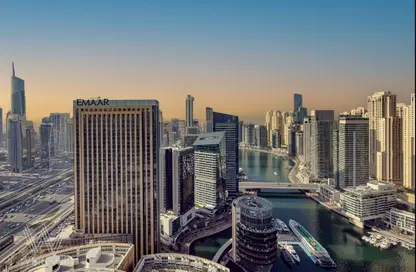 شقة - غرفة نوم - 2 حمامات للبيع في جي دبليو ماريوت هوتيل مارينا - دبي مارينا - دبي