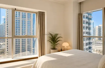 Apartment - 1 Bedroom - 2 Bathrooms for rent in MAG 214 - JLT Cluster R - Jumeirah Lake Towers - Dubai