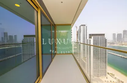 Apartment - 1 Bedroom - 2 Bathrooms for sale in Grand Bleu Tower 2 - EMAAR Beachfront - Dubai Harbour - Dubai