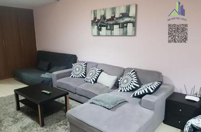Apartment - Studio - 1 for rent in Ajman One Tower 10 - Ajman One - Ajman Downtown - Ajman