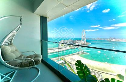 Apartment - 3 - 4 for rent in Jumeirah Gate Tower 1 - The Address Jumeirah Resort and Spa - Jumeirah Beach Residence - Dubai