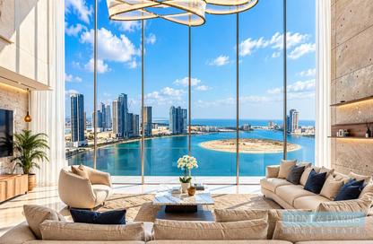 Apartment - 4 - 6 for sale in Al Ghaf Tower - Al Khan - Sharjah