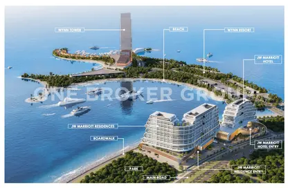 Apartment - 3 Bedrooms - 4 Bathrooms for sale in JW Marriott Residences - Al Marjan Island - Ras Al Khaimah