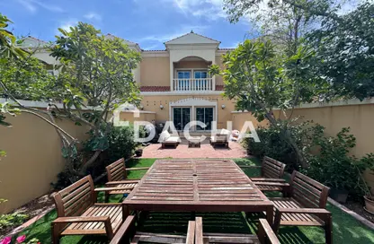 تاون هاوس - غرفة نوم - 2 حمامات للبيع في تاونهاوس طراز البحر المتوسط - مثلث قرية جميرا - دبي