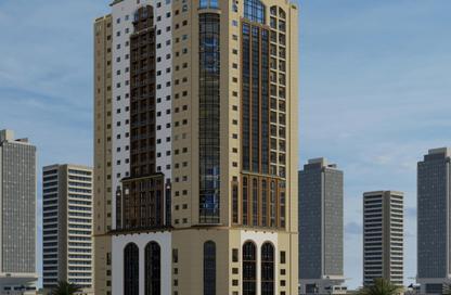 Apartment - 2 Bedrooms - 3 Bathrooms for sale in Nuaimia Two Tower - Al Nuaimiya - Ajman
