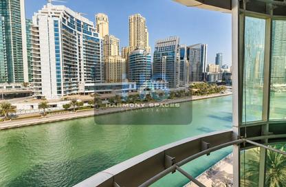 Apartment - 2 Bedrooms - 2 Bathrooms for rent in Panoramic Tower - Dubai Marina - Dubai