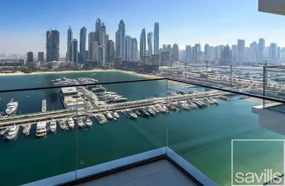 Apartment - 3 Bedrooms - 3 Bathrooms for rent in Beach Mansion Tower 1 - Beach Mansion - Emaar Beachfront - Dubai Harbour - Dubai