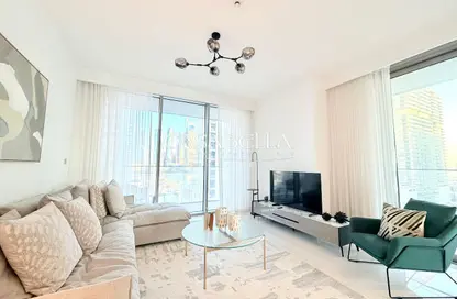 Apartment - 2 Bedrooms - 2 Bathrooms for rent in Beach Isle Tower 2 - Beach Isle - EMAAR Beachfront - Dubai Harbour - Dubai