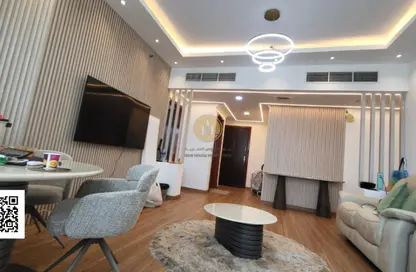 Apartment - 3 Bedrooms - 4 Bathrooms for rent in Orient Towers - Al Bustan - Ajman