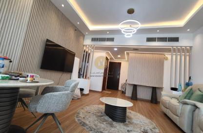 Apartment - 3 Bedrooms - 4 Bathrooms for rent in Orient Towers - Al Bustan - Ajman
