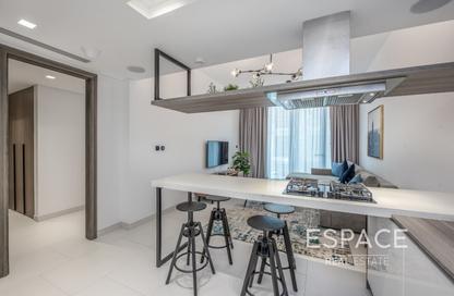 Apartment - 1 - 2 for rent in Soho Palm Jumeirah - Palm Jumeirah - Dubai