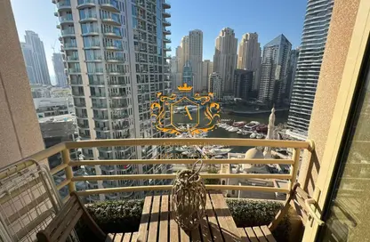 Apartment - 1 Bedroom - 1 Bathroom for rent in Manchester Tower - Dubai Marina - Dubai