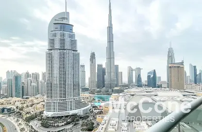 شقة - غرفة نوم - 2 حمامات للايجار في العنوان رزيدنس فاونتن فيوز  2 - العنوان رزيدنس فاونتن فيوز - وسط مدينة دبي - دبي