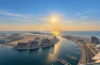 Apartment - 4 Bedrooms - 5 Bathrooms for rent in Beach Tower 1 - Al Khan Lagoon - Al Khan - Sharjah