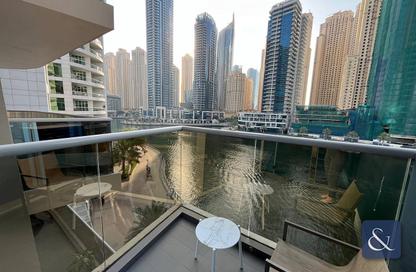 Apartment - Studio - 1 Bathroom for rent in Orra Harbour Residences and Hotel Apartments - Dubai Marina - Dubai