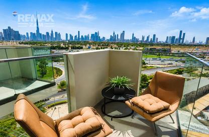 Apartment - 1 Bedroom - 1 Bathroom for rent in Farhad Azizi Residence - Dubai Healthcare City 2 - Al Jaddaf - Dubai