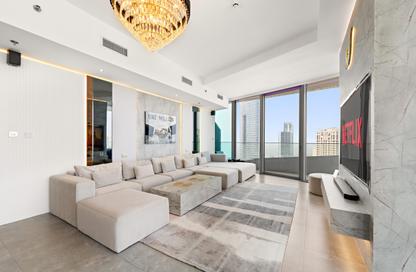 Apartment - 3 - 3 for rent in Stella Maris - Dubai Marina - Dubai